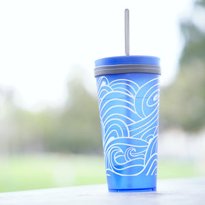reusable coffee cup and tumbler